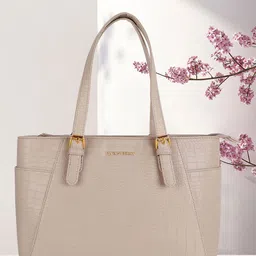 FLYING BERRY Textured PU Bucket Satchel-6