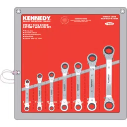Kennedy 6-22 mm Offset Ratchet Ring Spanner (Set of 7 Piece)-1