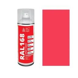 One sixty eight Spray Paint Gloss Finish 400 ml Peach Red, RAL 168 - 0300-image-58