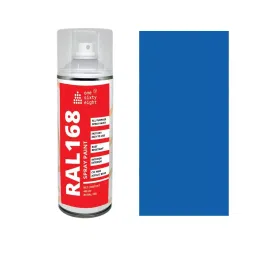 One sixty eight Spray Paint Gloss Finish 400 ml Signal Blue , RAL 168 - 5005-image-64