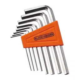 Black+Decker Steel Allen Hexkey Set BDHT81593 (8 Hexkey)-39