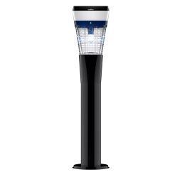 Moskitrap Solar Powered Mosquito Zapper Trap with UV LED Light Electric Zapper Black for Outdoor, GM 937-picture-27