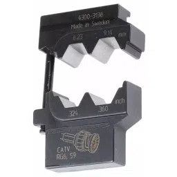 RS PRO Crimp Die Set, Coaxial, Coaxial Type CATV, RG59, RG6 Model No 5483208-image-38