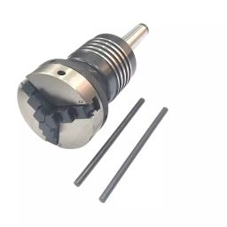 Assorts High Precision Revolving Live Center Cast Iron, & Steel 2MT Shank Self Centering Chuck 65 mm Shank Size 3 Jaw-picture-26