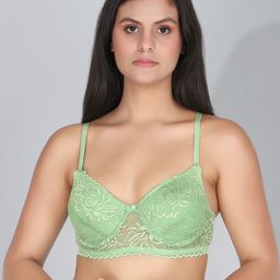 StyFun Women Cotton Floral Full Coverage Underwired Lightly Padded Bra-7