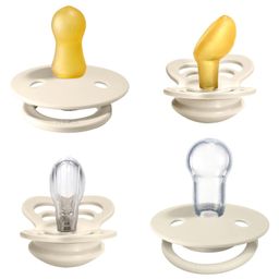 BIBS Pacifier Starter Pack of 4 - Ivory-image-3