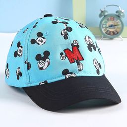 Babyhug Mickey Mouse Summer Cap - Black & Blue-14