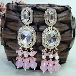 VATSALYA creation Gold-Plated Alloy Earrings-image-60