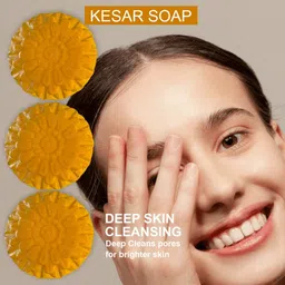 GROOVY Set Of 3 Grape Goodness Kesar Bathing Bar- 100 g Each-14
