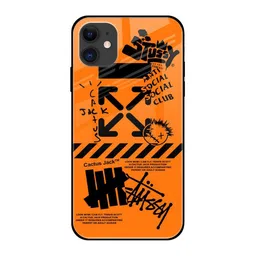 QRIOH Typography Printed iPhone 12 Back Case Mobile Accessories-99