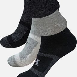 StyFun Men Pack Of 3 Patterned Moisture-Wicking Ankle Length Socks-6
