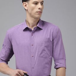 Park Avenue Pure Cotton Slim Fit Formal Shirt-image-80