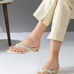 Inc 5 Embellished Block Heel Sandals-8