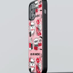 macmerise Quirky Printed iPhone 12 Pro Back Case Mobile Accessories-5