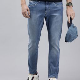 U.S. Polo Assn. Denim Co. Men Henry Skinny Cropped Fit Light Fade Stretchable Jeans-image-69