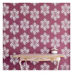 Kayra Decor Floral 16x24 Inch Wall Design Stencil Painting KHS269-image-79