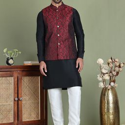 Jompers Men Regular Kurta with Churidar-14