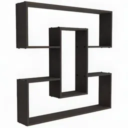 SIVOM MIZZ Brown Multipurpose Modular Wall Shelf image 2