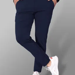 Moda Rapido Men Tailored Regular Fit Mid-Rise Chinos-picture-2