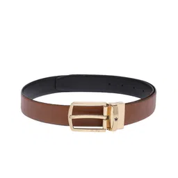 Louis Philippe Men Leather Reversible Belt-image-30
