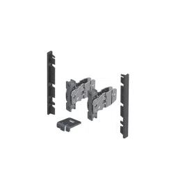 Hettich Connector for Front Panel Anthracite Plastic & Steel, 9257619-picture-38