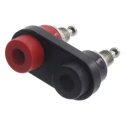 MUELLER ELECTRIC BANANA JACK, DOUBLE, 15A, SOLDER, BLACK/RED, BU-P2269.-picture-32