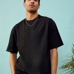 Mast & Harbour Men Printed Drop-Shoulder Sleeves Bio Finish Pockets T-shirt-image-45