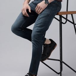 U.S. Polo Assn. Denim Co. Men Henry Skinny Fit Mid-Rise Light Fade Stretchable Jeans-image-84