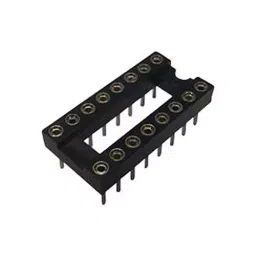 MULTICOMP PRO IC Sockets CONN, DIP SOCKET, 16POS, 2.54MM, 2227MC-16-03-09-F1 (Pack of 5)-picture-1