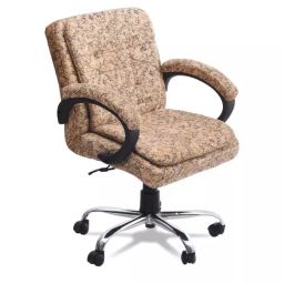 Ib basics Beige Leatherette Audace Office Visitor Chair-81