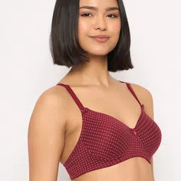 Clovia Geometric Bra Full Coverage Lightly Padded image 4