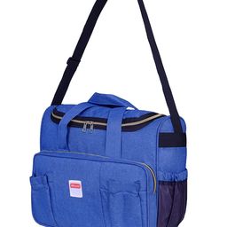 VParents Stylish Maternity Multipurpose Mother Bag Cum Diaper Backpack Sholder 11 Pockets - Sky Blue-13