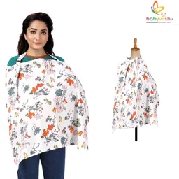 Babywish Feeding & Nursing Cover - White-picture-34