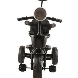 Joyride Learn To Ride Music and Light Plug N Play Tricycle With Safety Harness Parental Handle - Black-13