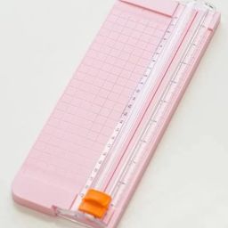 Ji and Ja Small Guillotine Paper Cutter, Cute Paper Cutting Board, Paper Trimmer, Paper Cutter with Ruler-23