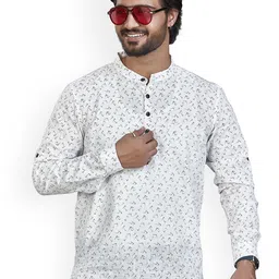 Authentics Men Ethnic Motifs Thread Work Kurta-picture-19