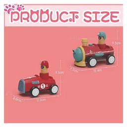FunBlast Push and Go Vehicle Toy Pack of 2 -Color May Vary image 3