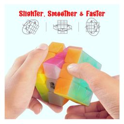 FunBlast Puzzle Jelly Speed Cube  Multicolor image 5