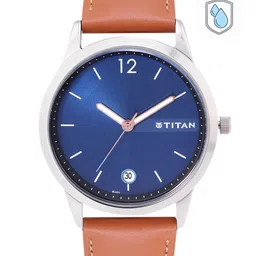 Titan Men Leather Straps Analogue Watch 1806SL02-image-55