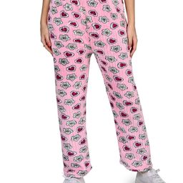 NarNari Printed Straight Trousers-image-78