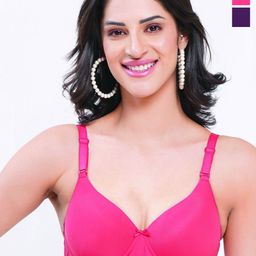 Reveira Pack Of 2 Medium Coverage Heavily Padded Everyday Bra-52
