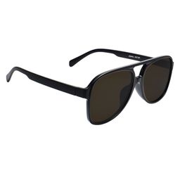 Peter Jones Eyewear Unisex Aviator Sunglasses with UV Protected Lens 98061B_C-27