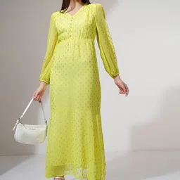 Vishudh Women Ethnic Motifs Printed Maxi Dress-image-21