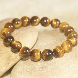 Divine souvenirs Unisex Artificial Beaded Elasticated Bracelet-20