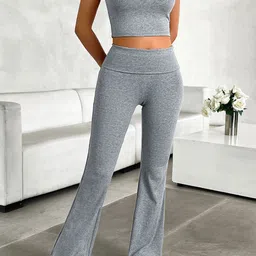 JC Mode Sleeveless Top With Trousers Co-Ords-image-3