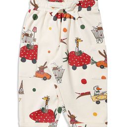 My Milestones Boys Printed  Mid Rise Track Pants-image-34