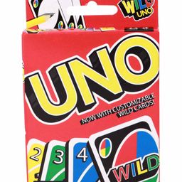 Mattel Uno Card Game With Customizable Wild Cards - Multicolor-image-57