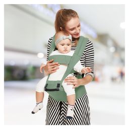 R for Rabbit Upsy Daisy Hip Seat 3 Way Carry Baby Carrier - Green-32