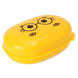 Rectangular Soap Case Spects Print - Yellow-43