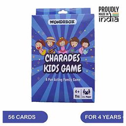 Wondrbox Charades Kids Card Game - Multicolour-26